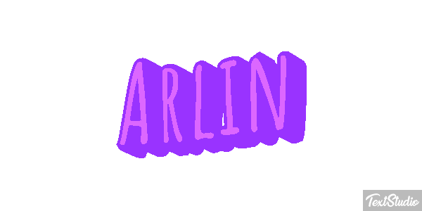 Arlin Text effect
