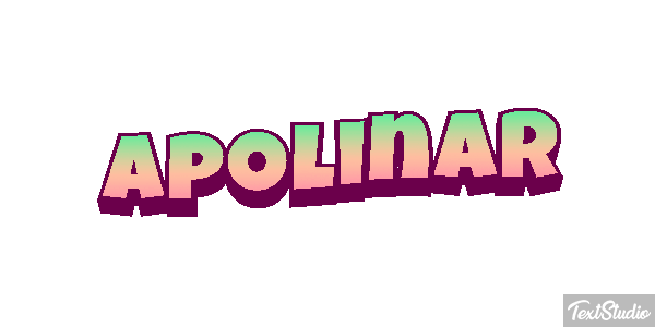 Apolinar Efecto de texto