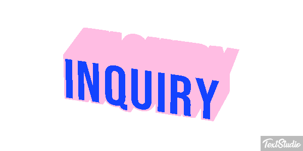 Inquiry Texteffekt