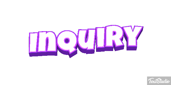 Inquiry Texteffekt