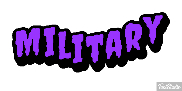 Military Text effect