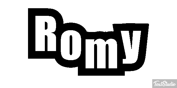 Romy Effetto testo