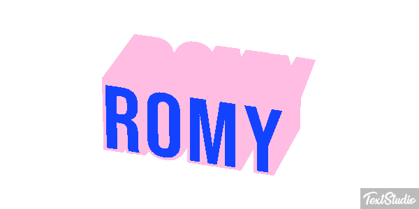 Romy Effetto testo