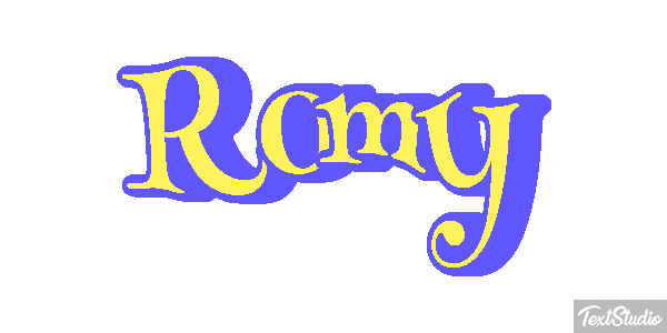 Romy Effetto testo