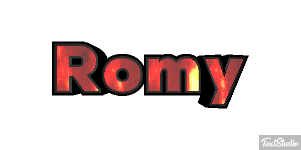 Romy Effetto testo