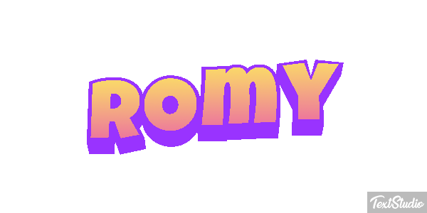 Romy Effetto testo
