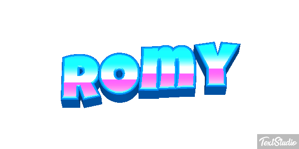 Romy Effetto testo