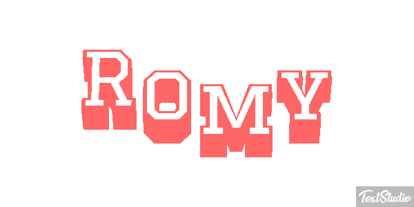 Romy Effetto testo