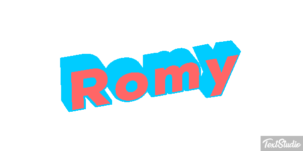 Romy Effetto testo