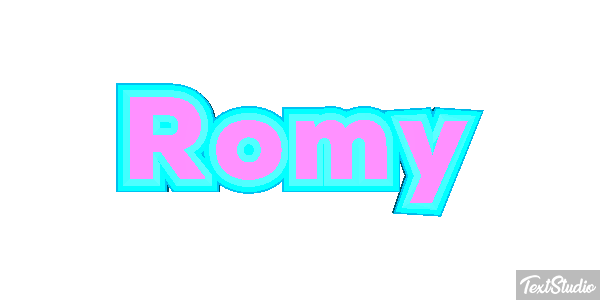 Romy Effetto testo