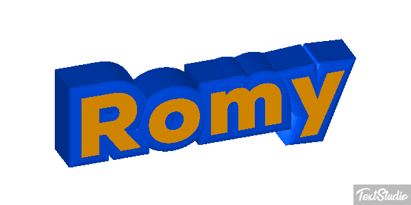 Romy Effetto testo