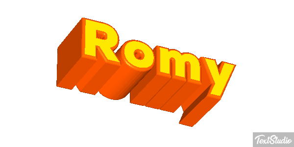 Romy Effetto testo