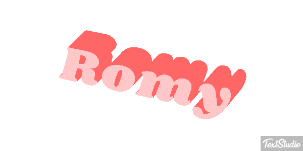 Romy Effetto testo
