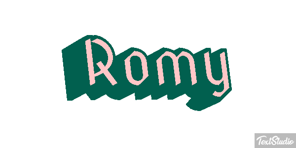 Romy Effetto testo