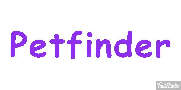 Petfinder Efeito do texto