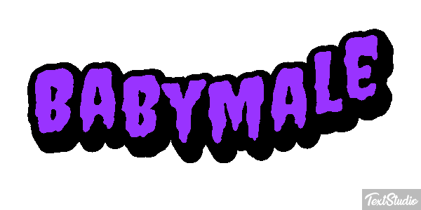 Babymale Efekt tekstowy