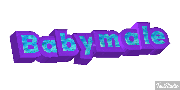 Babymale Efekt tekstowy