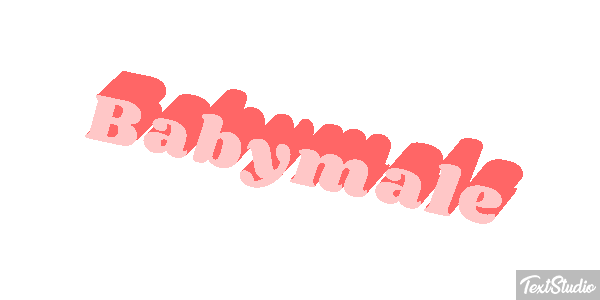 Babymale Efekt tekstowy