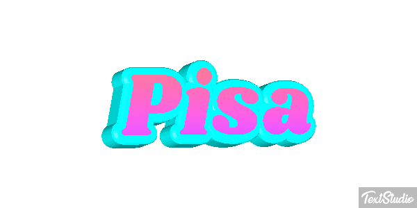 Pisa Текстовый эффект
