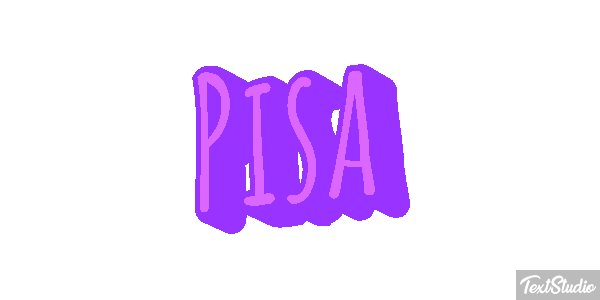 Pisa Текстовый эффект