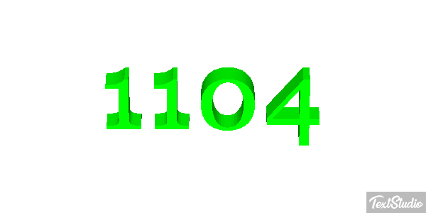1104 Effetto testo