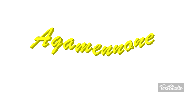 Agamennone Effetto testo