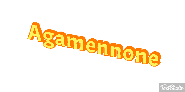 Agamennone Effetto testo