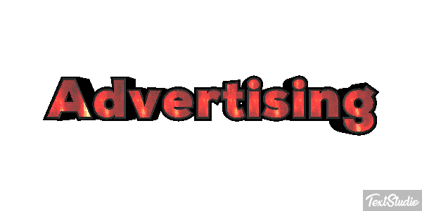Advertising Text effect