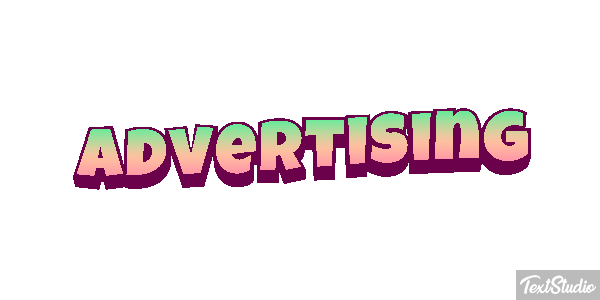 Advertising Text effect