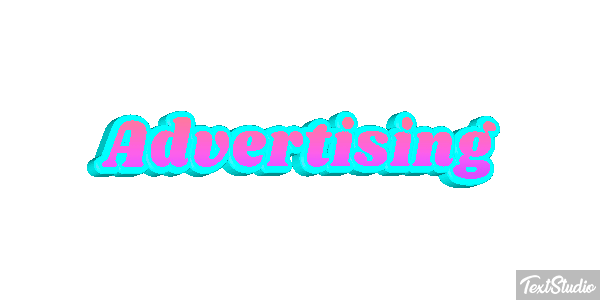 Advertising Text effect