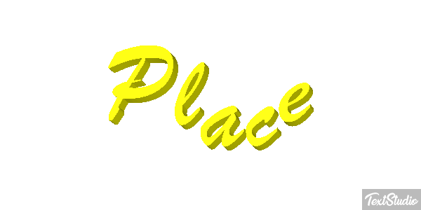 Place Effet de texte