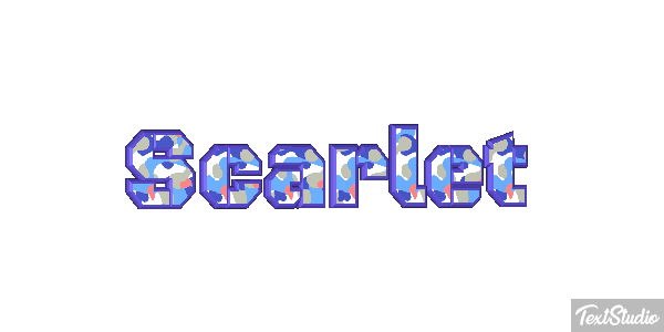 Scarlet Text effect
