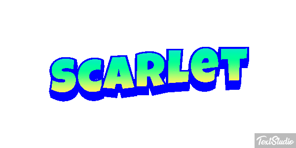 Scarlet Text effect