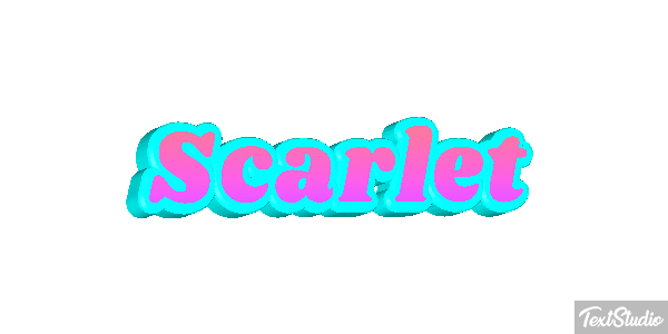 Scarlet Text effect