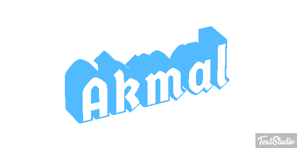 Akmal Text effect