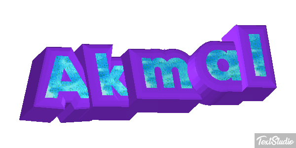 Akmal Text effect