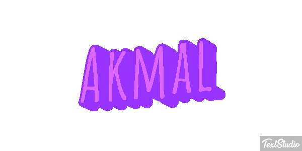 Akmal Text effect