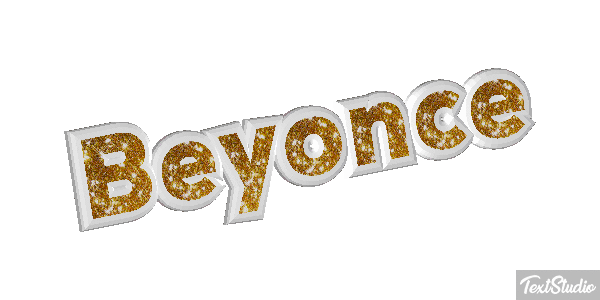 Beyonce Text effect