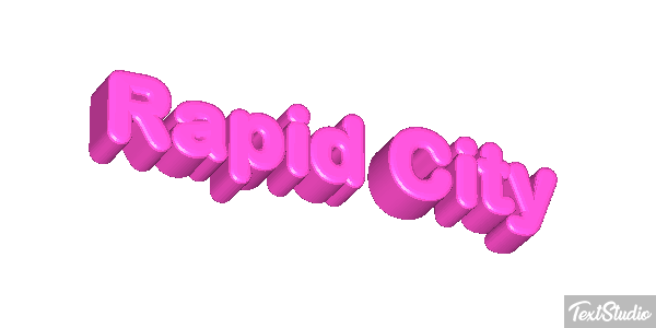 Rapid City Efecto de texto
