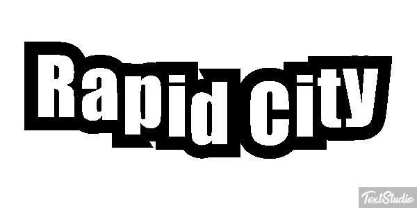 Rapid City Efecto de texto