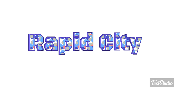 Rapid City Efecto de texto