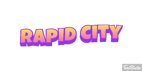 Rapid City Efecto de texto