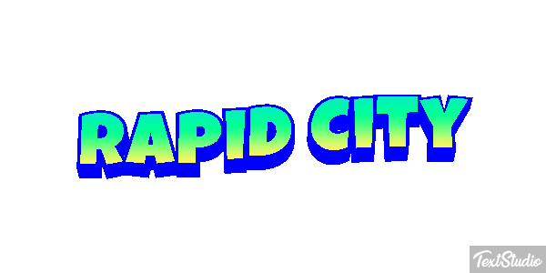 Rapid City Efecto de texto