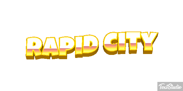 Rapid City Efecto de texto