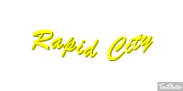 Rapid City Efecto de texto
