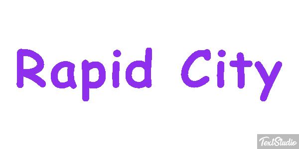 Rapid City Efecto de texto