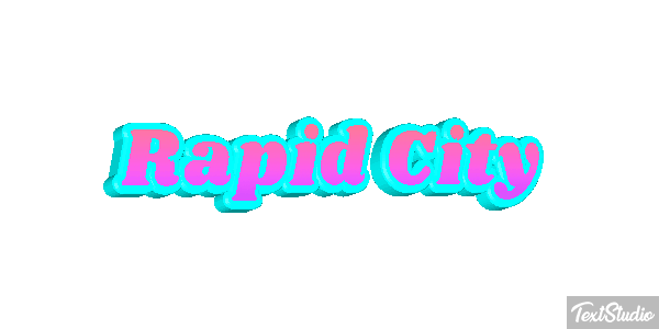 Rapid City Efecto de texto