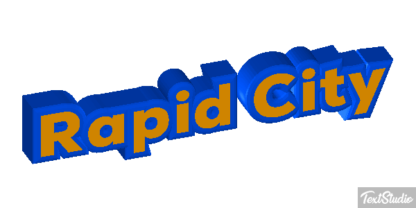 Rapid City Efecto de texto