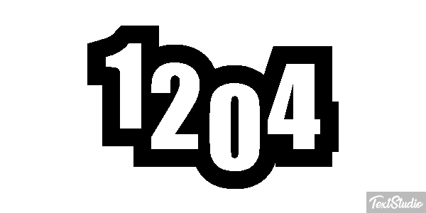 1204 Текстовый эффект