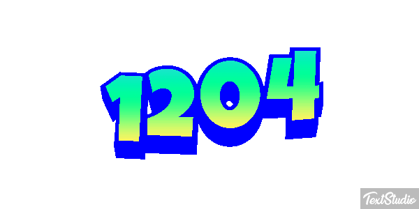 1204 Текстовый эффект
